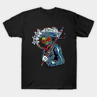 Hell Devil Painting T-Shirt